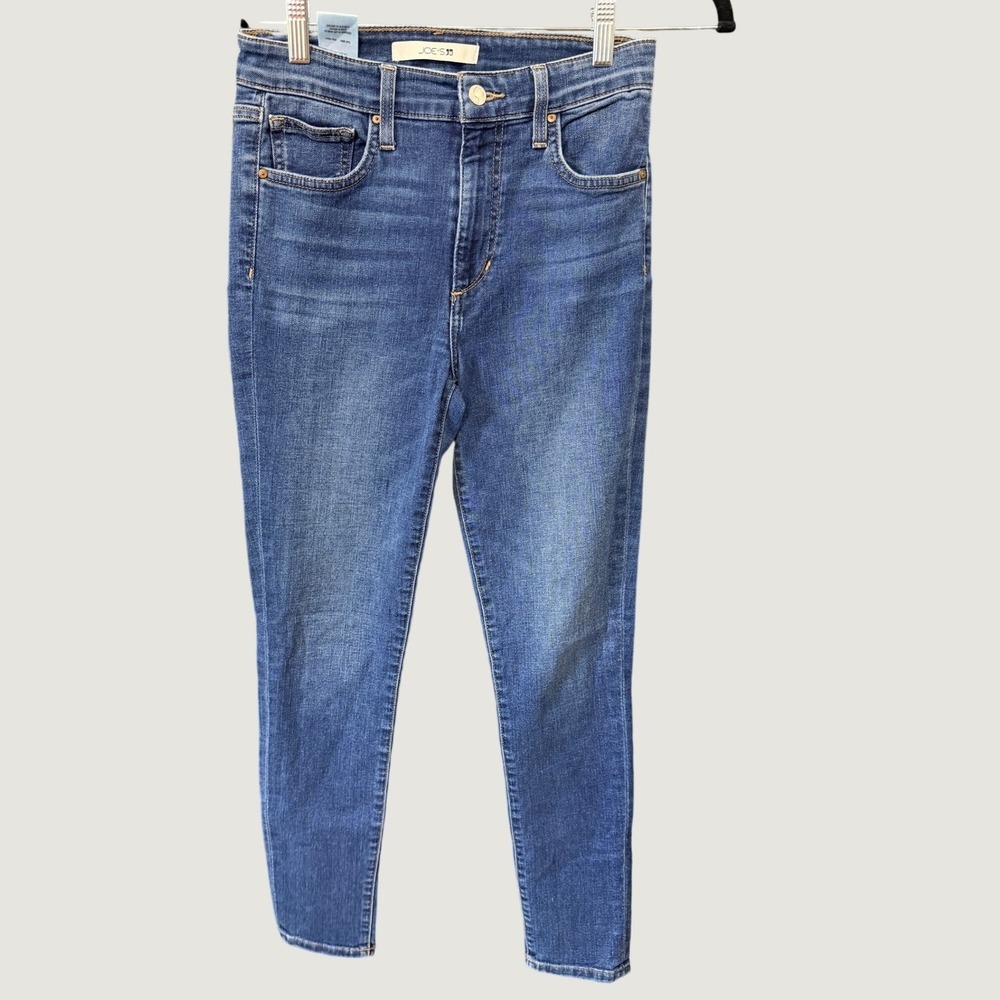 Joe's Jeans High Rise Skinny Ankle Women 27 Blue Denim Stretch 2337